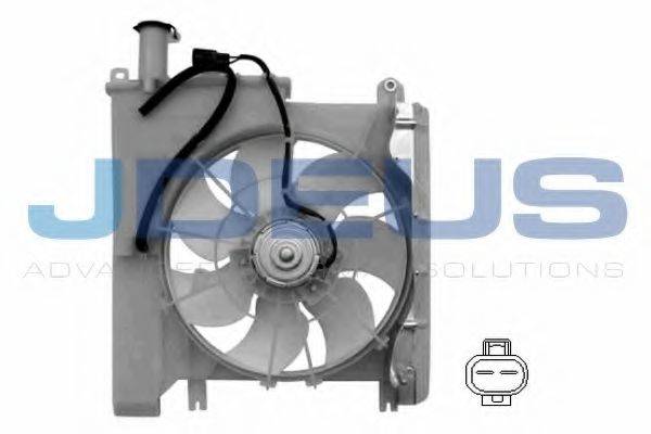 Вентилятор, охлаждение двигателя JDEUS EV070160