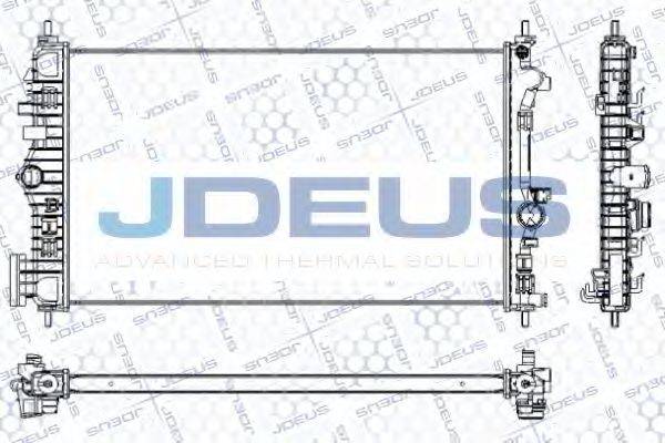 JDEUS RA0201130 Радиатор, охлаждение двигателя