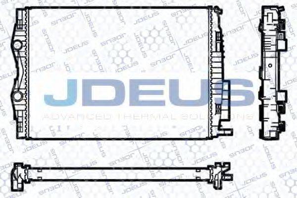 JDEUS 023M92 Радиатор, охлаждение двигателя