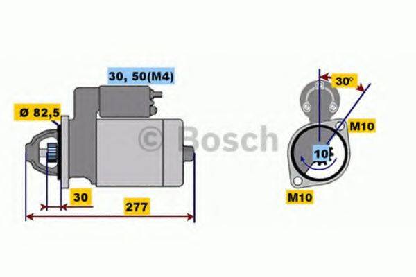 Стартер BOSCH 0 001 218 160