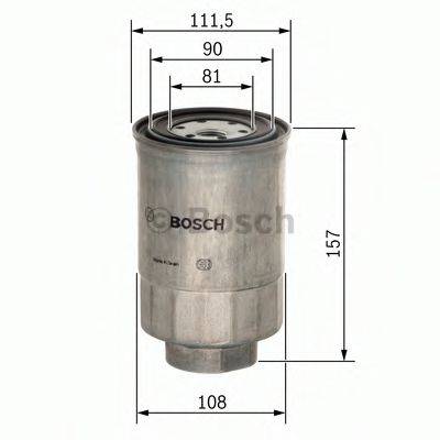 BOSCH F026402025 Топливный фильтр