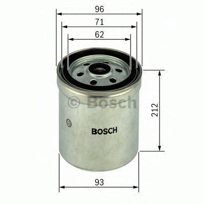 BOSCH F026402035 Топливный фильтр