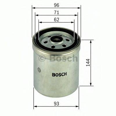 Топливный фильтр BOSCH F 026 402 037