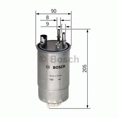 BOSCH F026402054 Топливный фильтр