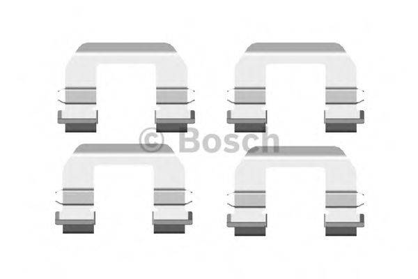 BOSCH 1987474439 Комплектующие, колодки дискового тормоза