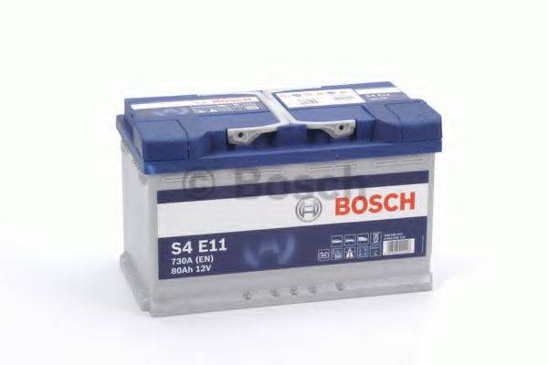 BOSCH 0092S4E110 Стартерная аккумуляторная батарея; Стартерная аккумуляторная батарея