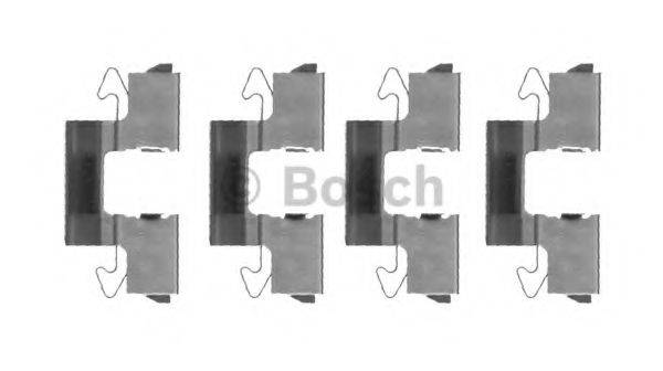 BOSCH 1987474705 Комплектующие, колодки дискового тормоза