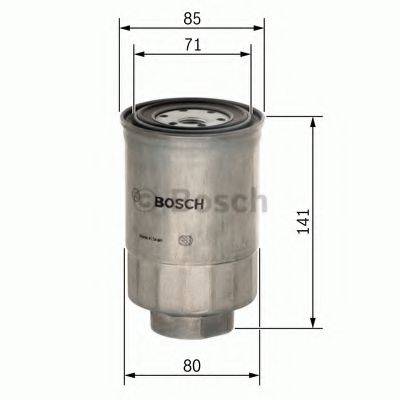 BOSCH F026402813 Топливный фильтр