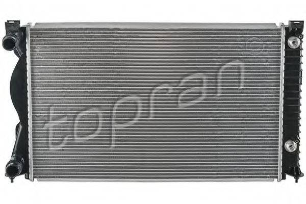 Радиатор, охлаждение двигателя TOPRAN 115 273