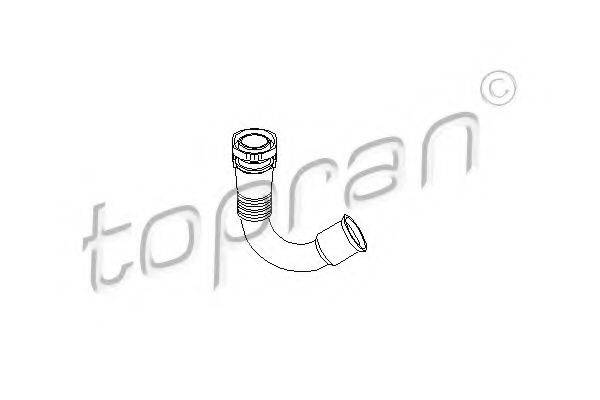 TOPRAN 110957 Шланг, воздухоотвод крышки головки цилиндра