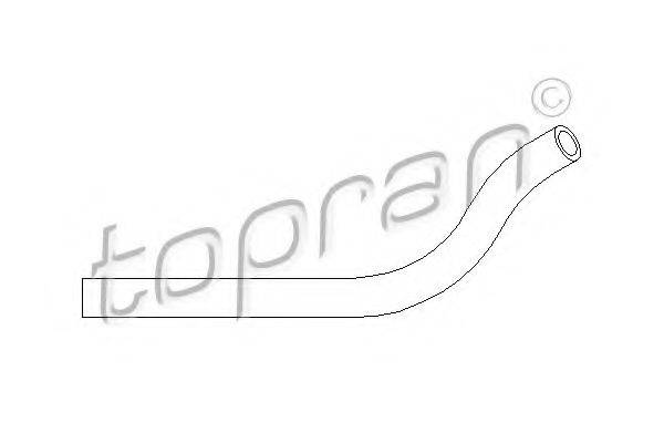 TOPRAN 100985 Шланг, вентиляция картера
