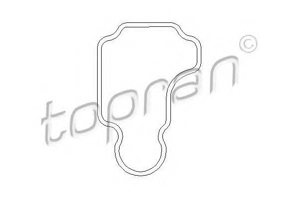 TOPRAN 111154 Прокладка, вентиляция картера