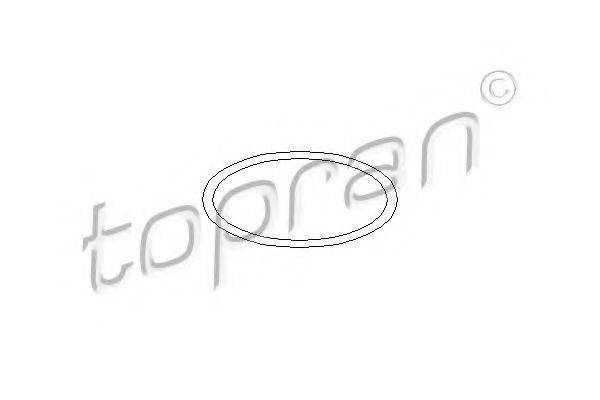 Прокладка, термостат TOPRAN 400 689