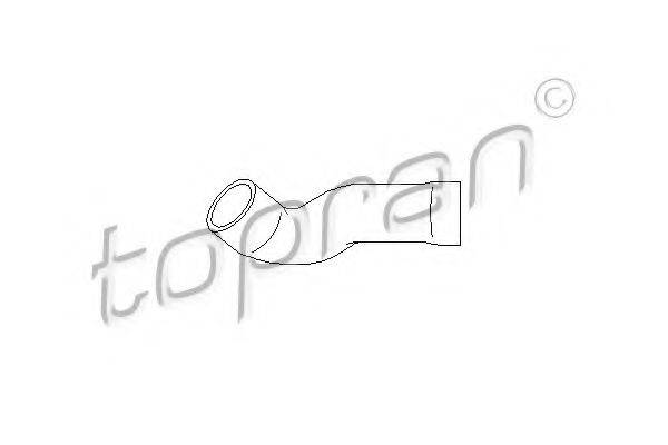 TOPRAN 111561 Трубка нагнетаемого воздуха