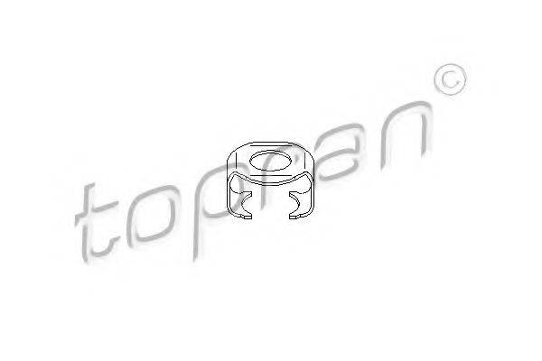 TOPRAN 108717 Кронштейн, тормозной шланг
