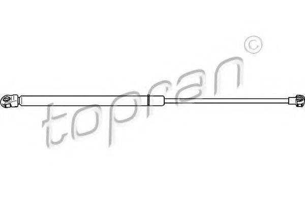TOPRAN 109902 Газовая пружина, крышка багажник