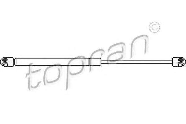 TOPRAN 113018 Газовая пружина, крышка багажник