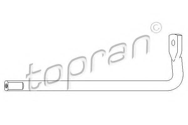 TOPRAN 109741 Натяжная планка, поликлиновой ремень