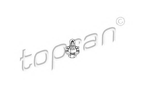 TOPRAN 104367 Лампа накаливания, освещение щитка приборов