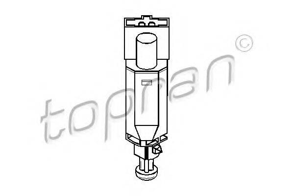 Выключатель, привод сцепления (Tempomat) TOPRAN 111 394
