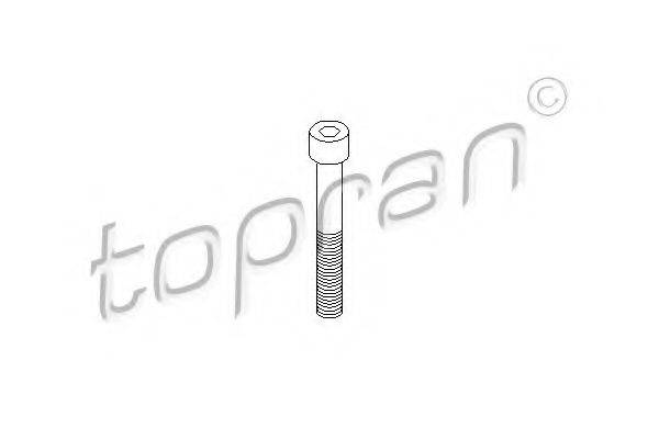 TOPRAN 110707 Болт, корпус скобы тормоза
