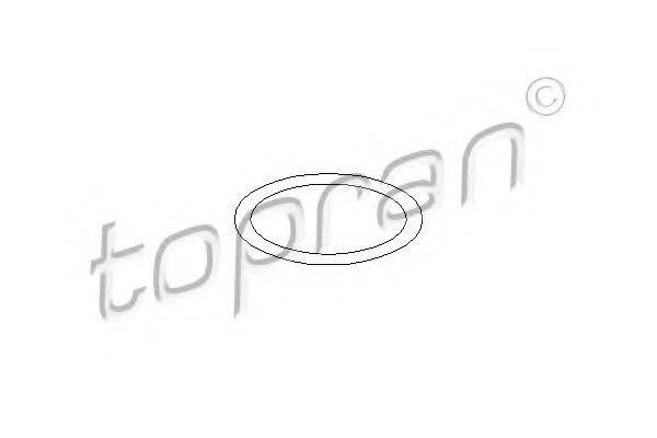 Уплотняющее кольцо, масляный радиатор TOPRAN 104 526