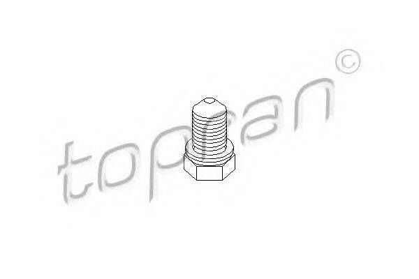 Резьбовая пробка, маслянный поддон TOPRAN 109 035
