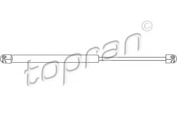 TOPRAN 200014 Газовая пружина, крышка багажник