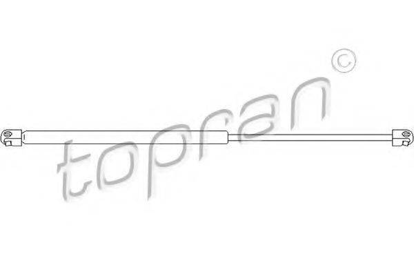 TOPRAN 200016 Газовая пружина, крышка багажник