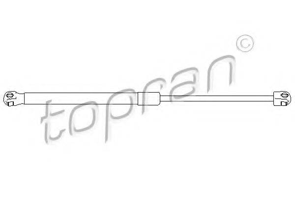 TOPRAN 207180 Газовая пружина, крышка багажник