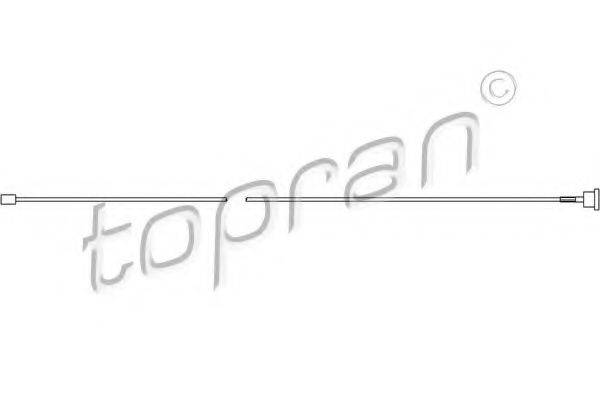 Трос, стояночная тормозная система TOPRAN 206 500