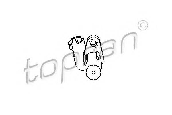 TOPRAN 207505 Датчик частоты вращения, управление двигателем