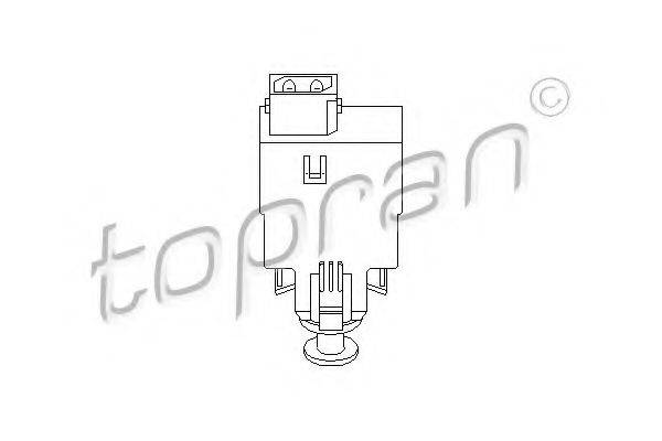 TOPRAN 500500 Выключатель, привод сцепления (Tempomat)