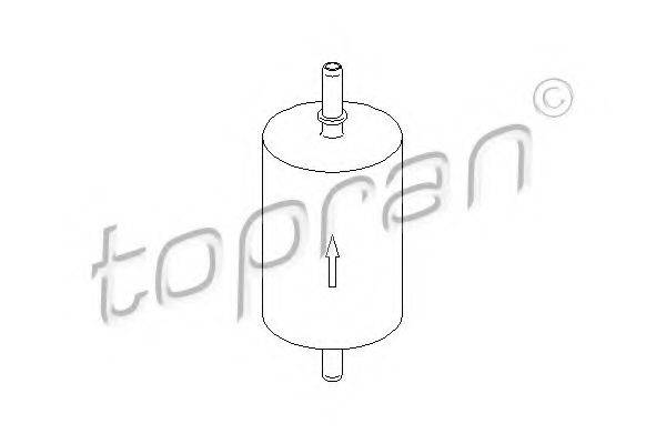 TOPRAN 207024 Топливный фильтр