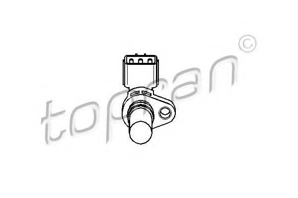 TOPRAN 207155 Датчик частоты вращения, управление двигателем