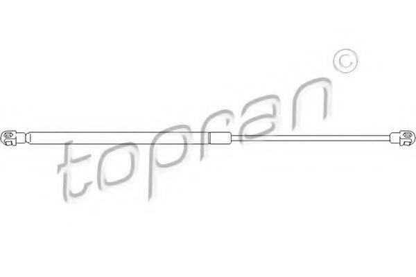 TOPRAN 301036 Газовая пружина, крышка багажник