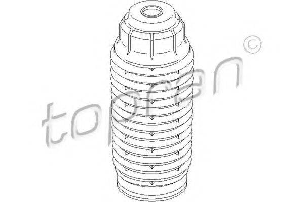 TOPRAN 301571 Защитный колпак / пыльник, амортизатор