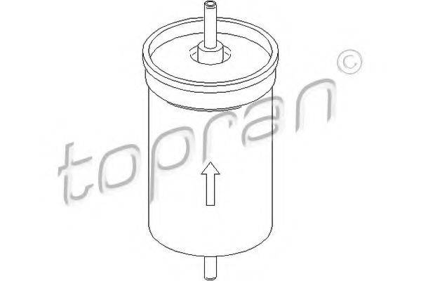 TOPRAN 301661 Топливный фильтр