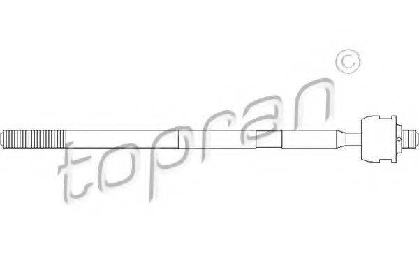 TOPRAN 301384 Осевой шарнир, рулевая тяга