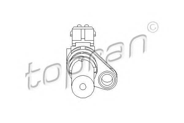 TOPRAN 302650 Датчик частоты вращения, управление двигателем