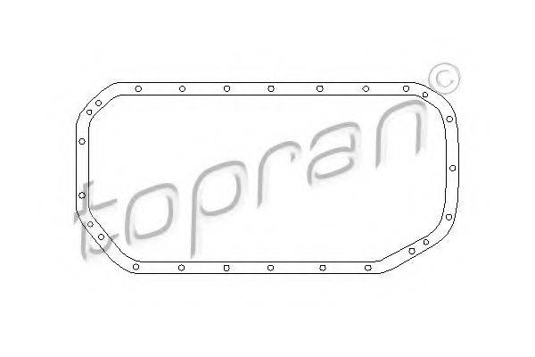 TOPRAN 500777 Прокладка, маслянный поддон