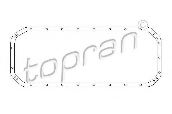 Прокладка, маслянный поддон TOPRAN 500 778