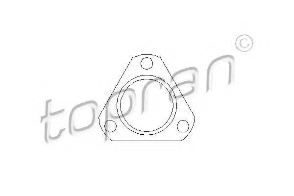 TOPRAN 501280 Прокладка, труба выхлопного газа