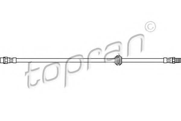 TOPRAN 500201 Тормозной шланг