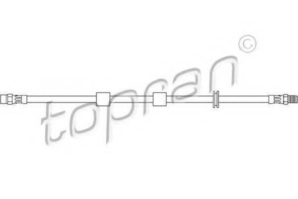 TOPRAN 500199 Тормозной шланг