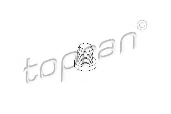 TOPRAN 721134 Резьбовая пробка, маслянный поддон