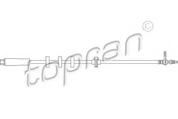 TOPRAN 720890 Тормозной шланг