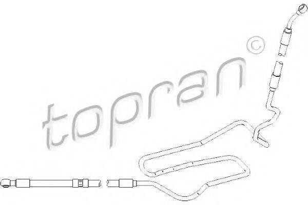 Гидравлический шланг, рулевое управление TOPRAN 113 358