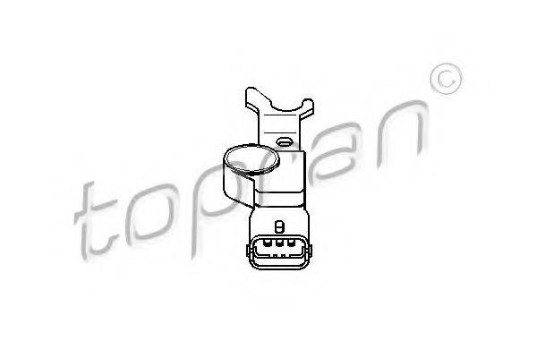 TOPRAN 207886 Датчик частоты вращения, управление двигателем