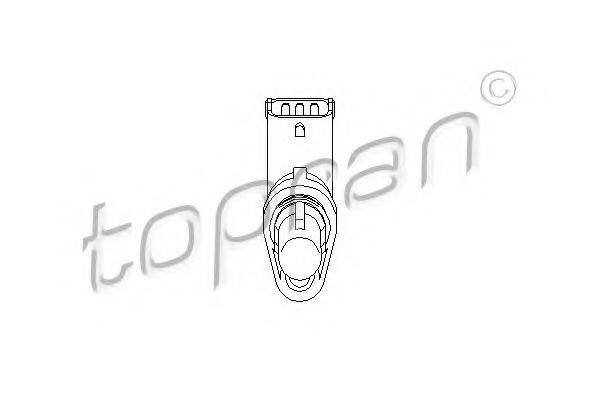 TOPRAN 207847 Датчик частоты вращения, управление двигателем
